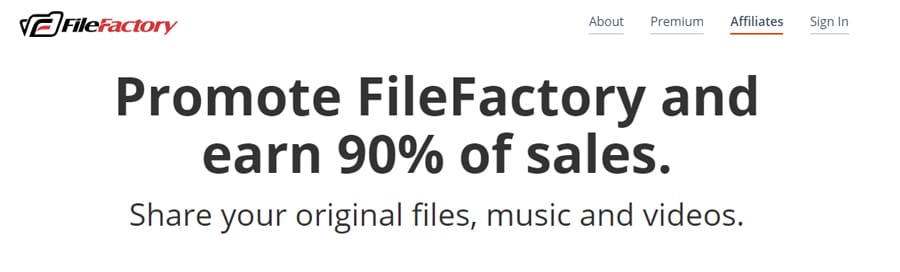 موقع رفع الملفات FileFactory