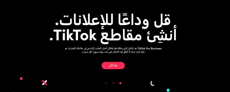 الربح من تيك توك عن طريق استخدام TikTok For Business